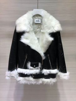 Дубленка кожаная Hermes