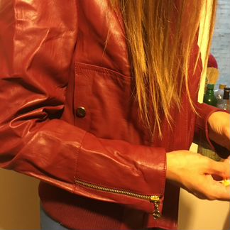 Куртка кожаная, Италия ‘’guarapo’’