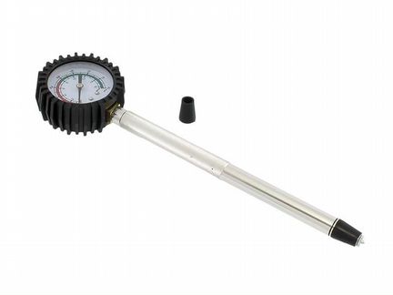 Компрессометр 16 Атм., прижимной, длинный, ваз 16V, Dollex KPS-18