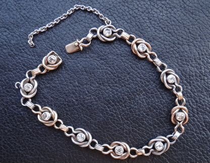 Браслет с бриллиантами Золото 56 - Царизм