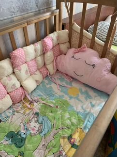 Бортики в детскую кроватку