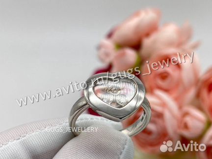 Золотое Кольцо Chopard из золота с бриллиантами
