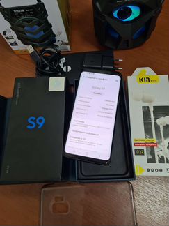 Samsung Galaxy S9 64Gb/Ростест/Идеал/Комплект