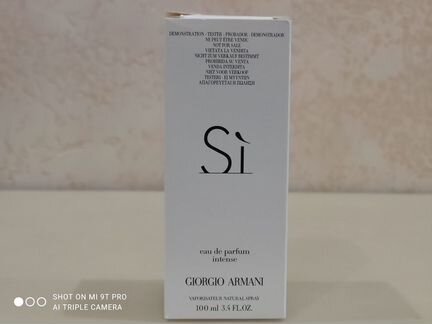 Giorgio armani Si Intense