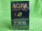 Запечатанная кассета Agfa carat FeCr 90+6