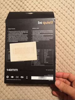 Кулер bequiet 140mm shadow wings