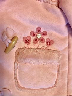 Искусственная дублёнка на девочку