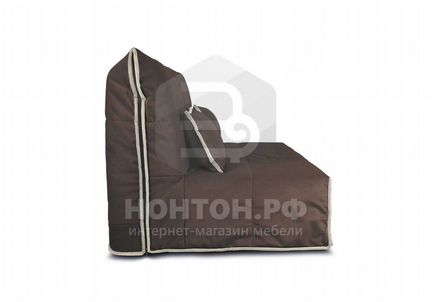 Диван аккордеон Крокус темно-коричневый