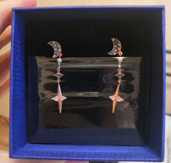 Серьги swarovski новые