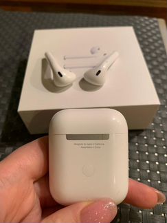 AirPods 2 (оригинал,подарок на Новый год)