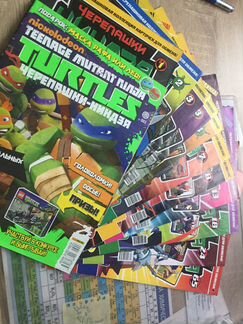 Журналы комиксы Черепашки Ниндзя