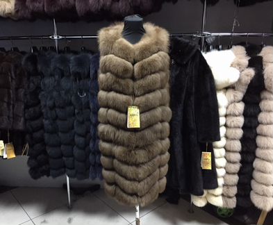Жилетка из песца, 