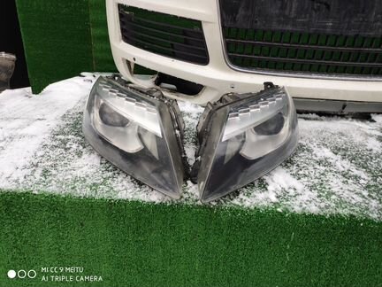 Audi Q7 оптика передняя комплект рестайлинг