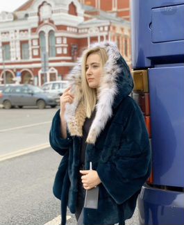 Шуба норковая