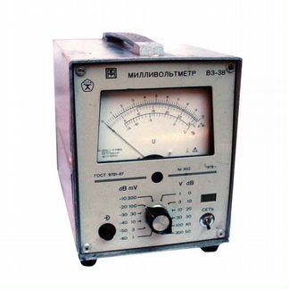 Милливольтметр В3-38 ламповый rare