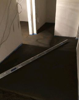 Стяжка пола, механизированным способом
