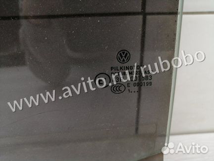 Стекло заднее левое Vw Touran CAV 2012