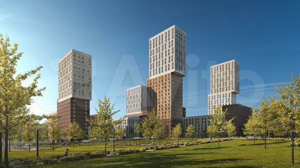 3-к квартира, 98.1 м², 2/6 эт.