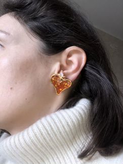Винтажные серьги Christian Lacroix