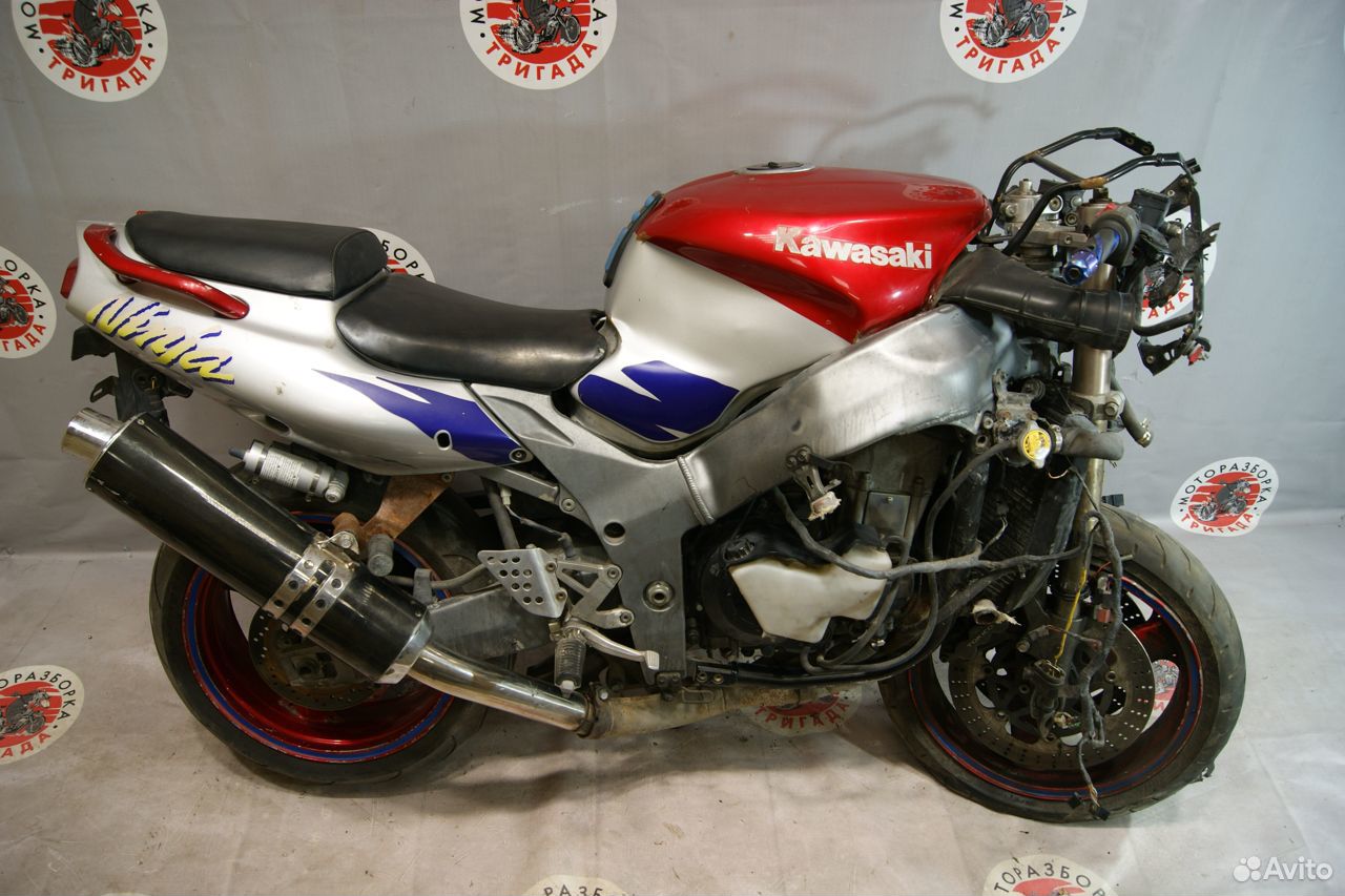 Мотоцикл Kawasaki ZX-9R, ZX900BE, 1997г, в разбор 89836901826 купить 6