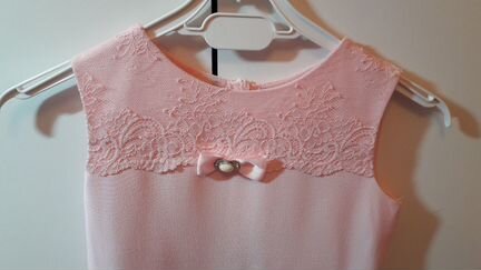 Платье футляр розовое 