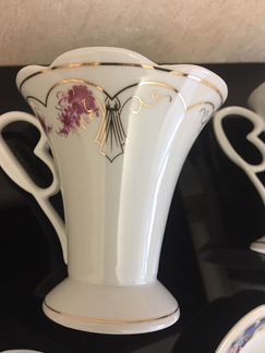 Чайная пара kfz porcelain, фарфоровая посуда