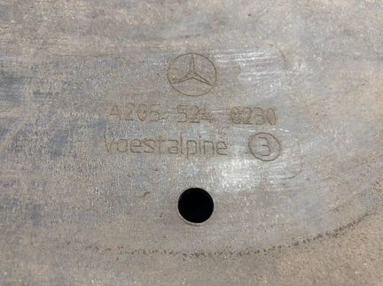 Зщита двс мерседес C205 1.8-2.0 б А2055240230