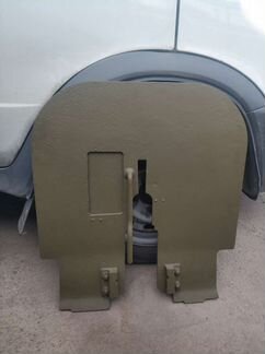 Щит пулемета дшк