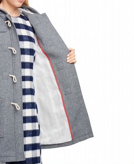Brooks Brothers, оригинал, стильное пальто дафлкот