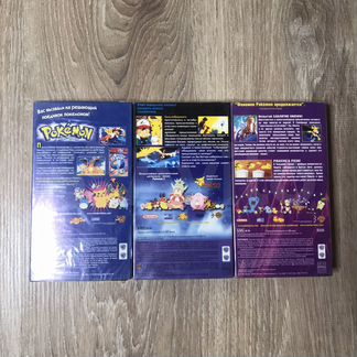 Pokemon VHS видеокассеты покемон