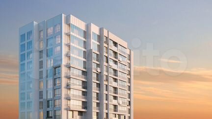 3-к квартира, 95.4 м², 2/17 эт.