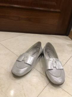 Кожаные балетки 37 размера