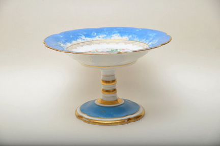 Фруктовница на ножке. Братья Корниловы. 1861-1884