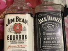 Пустые Бутылки Jack Daniels и Jim Beam 1л