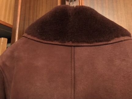 Винтажная мужская Дублёнка семидесятых годов