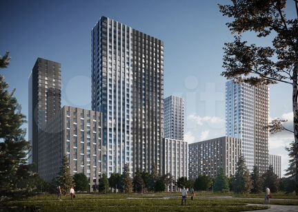 1-к квартира, 28.5 м², 27/30 эт.