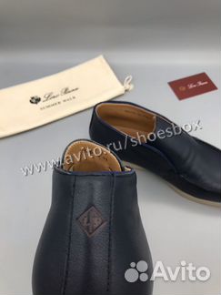 Кожаные ботинки Loro Piana