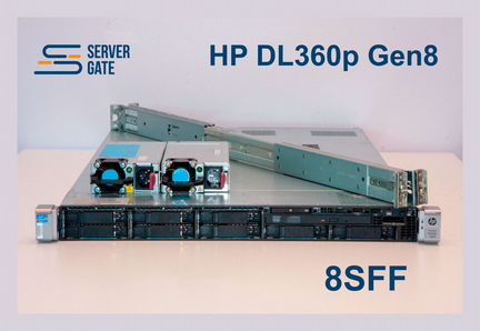 Сервер HP DL360p G8 2x E5-2650v2 256 GB