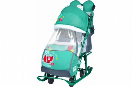 Санки коляска Ника Детям 7-2 Лиса