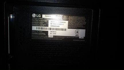 Телевизор LG,28дюймов,2018г