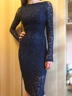 Платье ажурное у Новому году