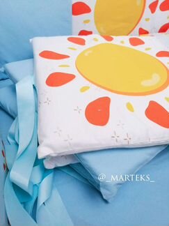 Бортики в кроватку