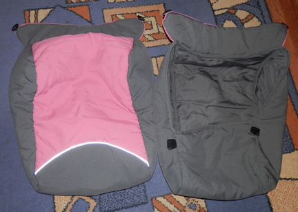 Чехлы на ножки для двойняшек в прогулочную коляску