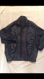 Кожаная куртка мужская