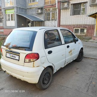 Daewoo Matiz 0.8 МТ, 2012, битый, 128 322 км