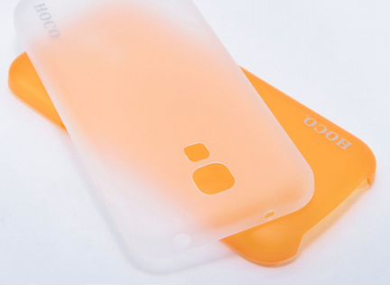 Чехол-накладка для Samsung i9190 hoco thin белый
