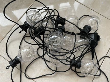 Гирлянда уличная белт лайт 5 метров, RGB