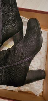 Сапоги зимние кожаные Италия 38 р-р