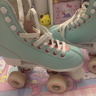 Ролики квады Rio Roller Script Teal