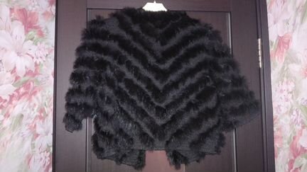 Болеро меховое (вязаное)